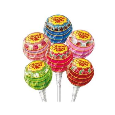 Imagem de Pirulito Chupa Chups Sem Glúten Sortidos - 25 Unidades