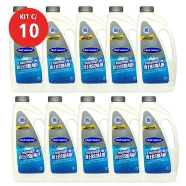 Imagem de KIT C/ 10 Eliminador De Oleosidade 1L Hidroazul