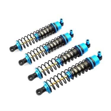 Imagem de Peças de carro RC compatíveis com Tamiya para TT02B Peças de atualização de amortecedor dianteiro e traseiro de metal elétrico 1/10 acessórios de carro RC