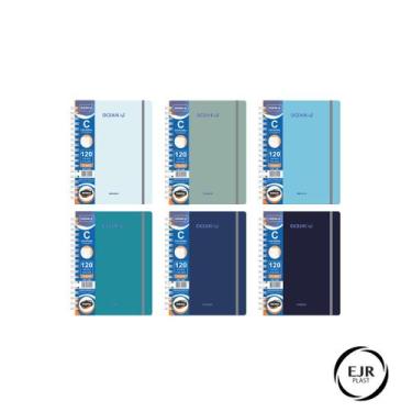 Imagem de Caderno A4 Rideo 120 fls 1 Mat Ocean