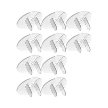 Imagem de Protetores De Tomada Transparentes À Prova De Crianças 10 20PCS Padrão