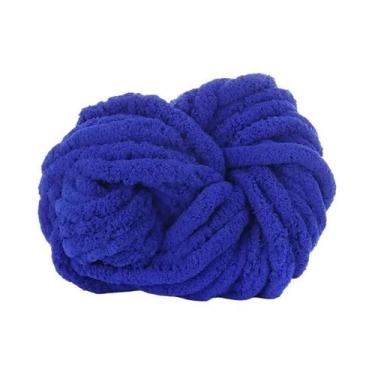 Imagem de Fio Chenille Colorido Macio De 250g Para Tricô Grosso, Ninhos Para Ani