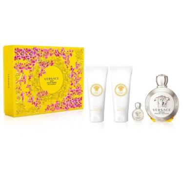 Imagem de Kit Eros Eau De Parfum Feminino -100 ml - Versace