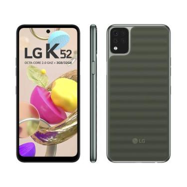 Imagem de Smartphone LG K52 64GB Verde 4G Octa-Core 3GB RAM Tela 6,6 Câm. Quádru