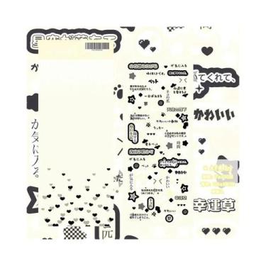 Imagem de Adesivos De Texto De Desenho Japonês Fofo Para DIY, Caderno, Scrapbook