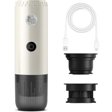 Imagem de Dispositivo Portátil de Café com Recarga USB para Preparo Rápido Tecnologia Aquecimento Cerâmico Preciso Máquina Espresso Uso no Escritório e Viagens
