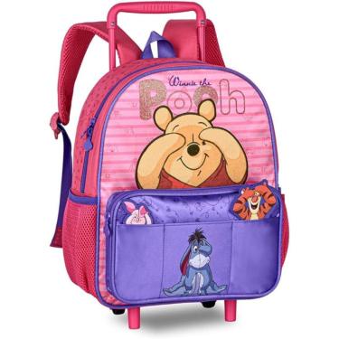 Imagem de Mochila Rodinha Infantil 33cm Ursinho Pooh  Clio PO27041B