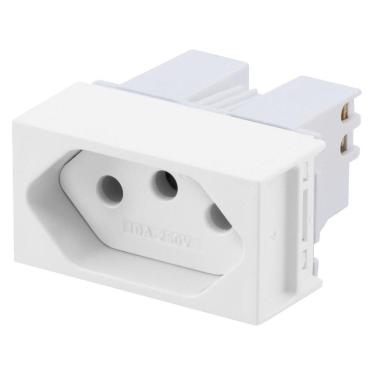 Imagem de Módulo Tomada 10A - Ilumi Slim / Lev - 81140