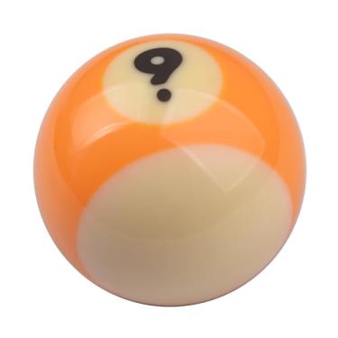 Imagem de TSudoku Botão de câmbio de bola de sinuca amarelo 9 marchas alavanca de câmbio estilo legal alavanca de câmbio cabe na maioria dos veículos manuais automáticos de carro, TA15, ouro 9