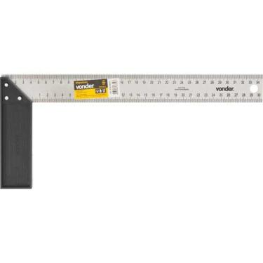 Imagem de Esquadro Para Carpinteiro 12", com Cabo Plástico, Vonder OstenVonder