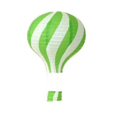 Imagem de Lanternas De Papel Em Forma De Balão De Ar Quente DIY De 12 Polegadas 
