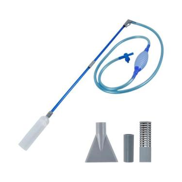 Imagem de Aspirador De Piscina Manual De 10 Pés, Ferramenta De Limpeza Flexível 