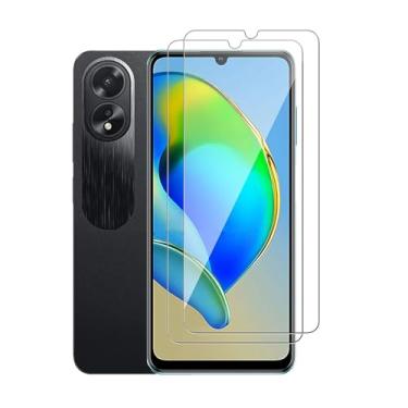 Imagem de 2 peças de vidro temperado, para OPPO A18, filme de vidro protetor de tela