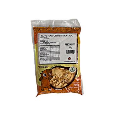 Imagem de Alho em Flocos Desidratados Tainá Alimentos 200g