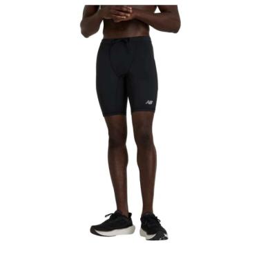 Imagem de Bermuda New Balance Sleek Pocket 9 Masculino - Preto