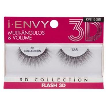 Imagem de Cílios Postiços Kiss NY I-Envy – 3D Collection 135-Feminino