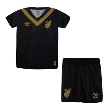 Imagem de Conjunto Umbro Athletico Paranaense III 2024 Infantil
