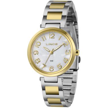 Imagem de Relógio Lince Feminino Ref: Lrtm031l36 B2sk Casual Bicolor