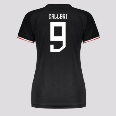 Imagem de Camisa São Paulo Florian 9 Calleri Feminina Preta - Spr, G