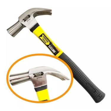 Imagem de Martelo Tipo de Unha Cabo de Fibra Emborrachado Fiberglass 27mm Fertak