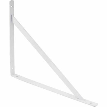 Imagem de Cantoneira Tipo Mão Francesa, Cor Branca, 40 Cm, Vonder Ostenvonder