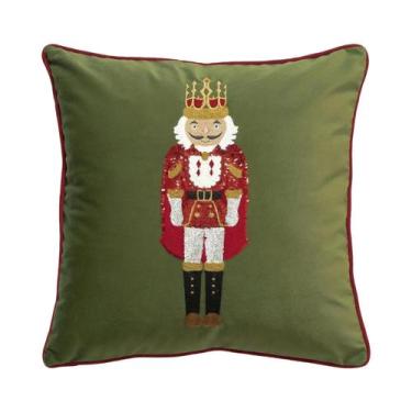 Imagem de Capa De Almofada Com Estampa Moderna De Natal, Lavável Na Máquina, Em 