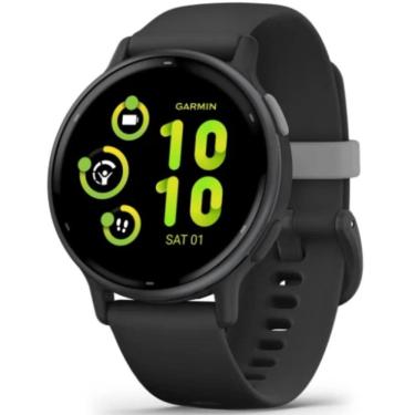 Imagem de GPS Garmin Relógio Vivoactive 5 Preto com pulseira Silicone Preto