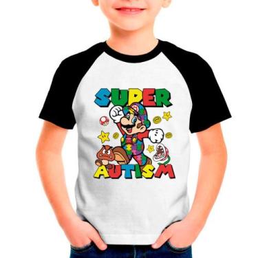 Imagem de Camiseta AUTISTA AUTISMO Moda Infantil Roupa Criança 01, Modelo 02, 4