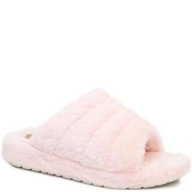 Imagem de Pantufa Homewear Aberta Tiras Faux Fur Sapato Show 21370254-Feminino