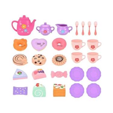 Imagem de Conjunto De Brinquedos De Chá E Doces Para Crianças, Brinquedo Montess