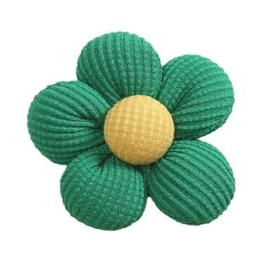 Imagem de Aplique Floral De Crochê 10 Peças Algodão Acessórios De Cabelo E Vestu