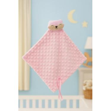 Imagem de Naninha Bebê Com Bichinho de Pelúcia e Prendedor De Chupeta Fralda de 