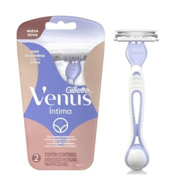 Imagem de Gillette Venus Íntima, Aparelho de Depilação Íntima Feminino Descartável, 2 Unidades