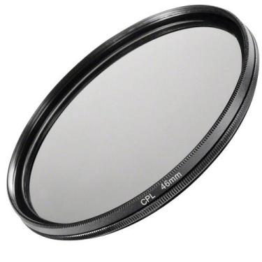 Imagem de Filtro CPL Polarizador Polarizante Para Lente de Câmera Fotográfica. A