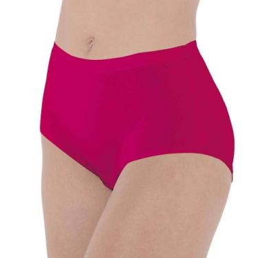 Imagem de Calcinha Clássica DeMillus 57115 - 100% Algodão, Rosa, G