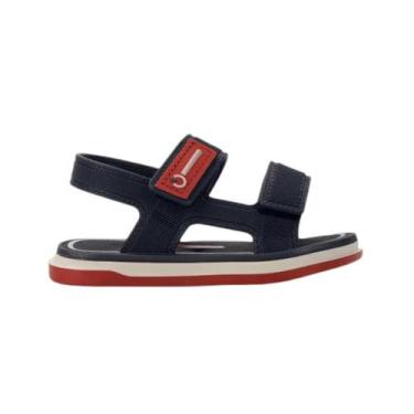 Imagem de Sandália Infantil Malaga Sport Cartago Baby, Bege, Azul, Vermelho, 19