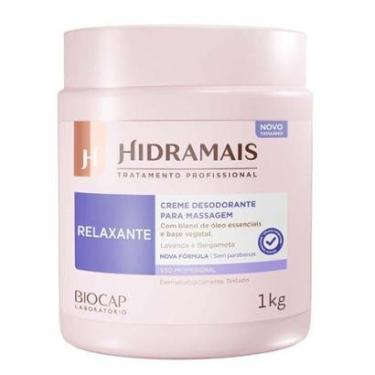 Imagem de Creme Desodorante para Massagem Hidramais Relaxante 1Kg-Unissex