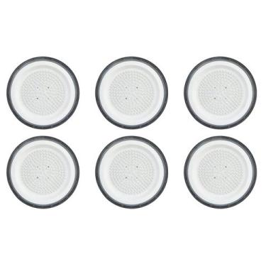 Imagem de Kit 06 Luminária LED High Bay UFO 200W IP66 para Galpões - LUXOR STORE