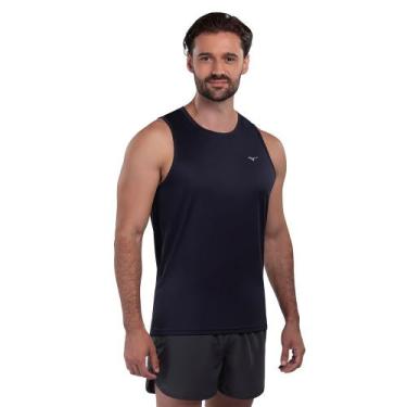 Imagem de Regata de Corrida Masculina Mizuno Spark 2, Azul, EG