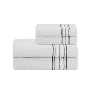 Imagem de Jogo De Toalhas Camesa Vitta Banho 4 Peças Algodão 400g/m²