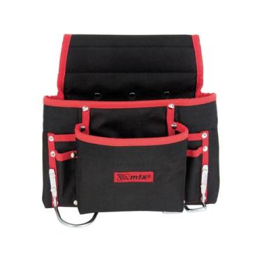 Imagem de Bolsa Cinto de Ferramentas Com 8 Bolsos Para Carpinteiro Eletricista  