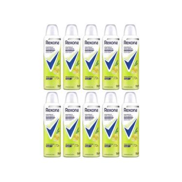 Imagem de Kit Desodorante Antitranspirante Aerossol Feminino - Rexona Erva Doce 