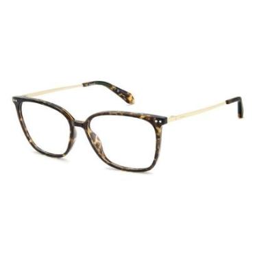 Imagem de Armação de Óculos Polaroid Pld D616 086 55 Marrom Brilho Tartaruga-Feminino