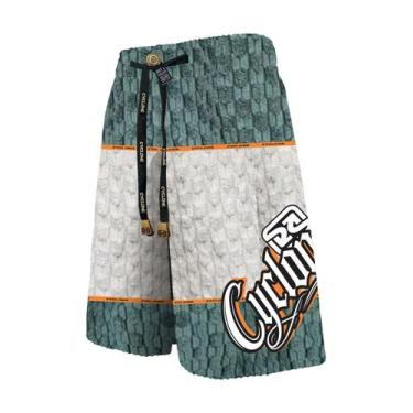 Imagem de (LANÇAMENTO) Bermuda Cyclone Veludo Chess Recorte Wilders, Verde, 3G