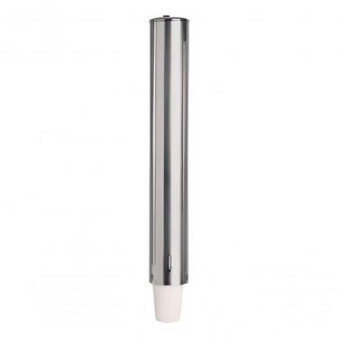 Imagem de Dispenser para Copos Descartáveis Suporte Porta Copos Água Inox 180-200ML 100UN Aço Inoxidável Inox Higipack