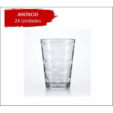 Imagem de Jogo De Copo Laguna 265ml Médio Diário Água Suco Cerveja 24 - Nadir Fi