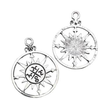 Imagem de Pingentes De Âncora De Navio Vintage Prateados Antigos, 20-52 Peças, D