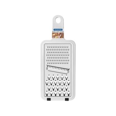 Imagem de Ralador Multiuso Inox Tramontina Utilitá Easy, Cinza