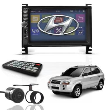 Imagem de Kit Central Multimídia Mp5 2 Din Espelha Dvd Bt Hyundai Tucson - First