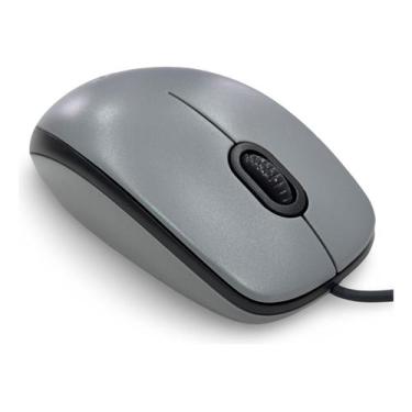 Imagem de Mouse Logitech M110 Silent Cinza Com Fio Usb Ambidestro